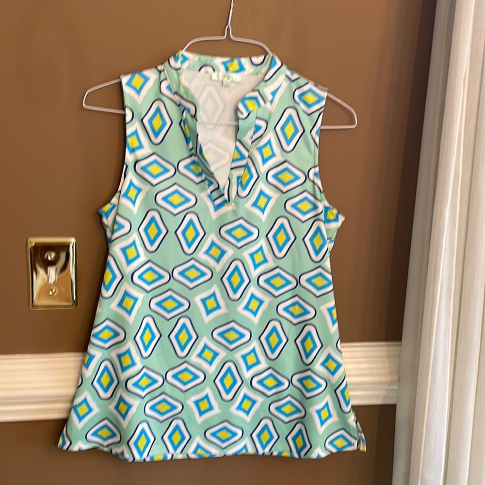 Sleeveless summer top
